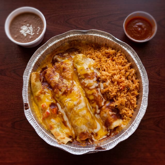 Ground Beef Enchilada Dinner.